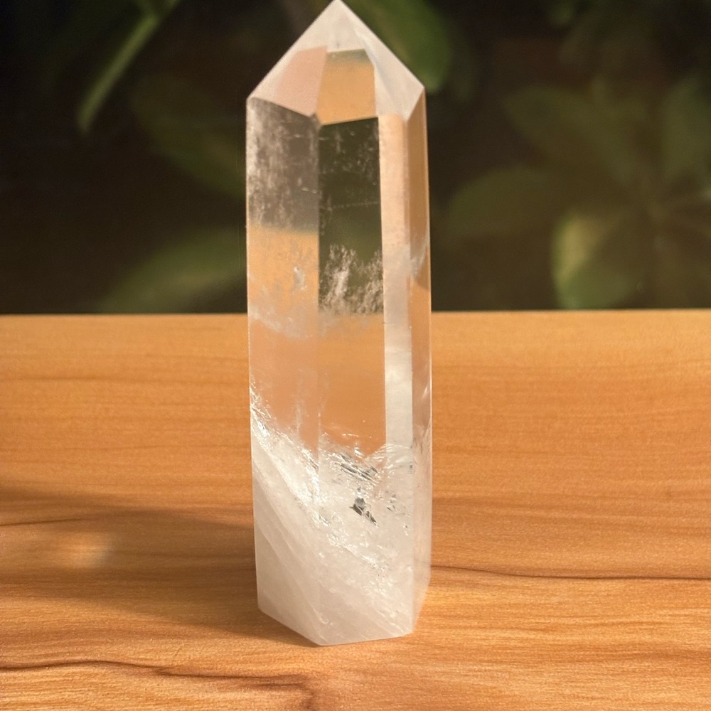 Clear Quartz Crystal Obelisk